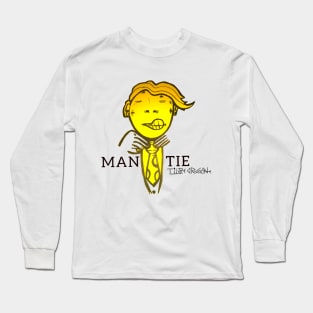 MAN Tie Long Sleeve T-Shirt